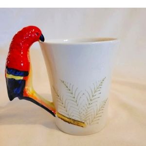 Parrot Handled Coffee Tea Mug Pier One Imports